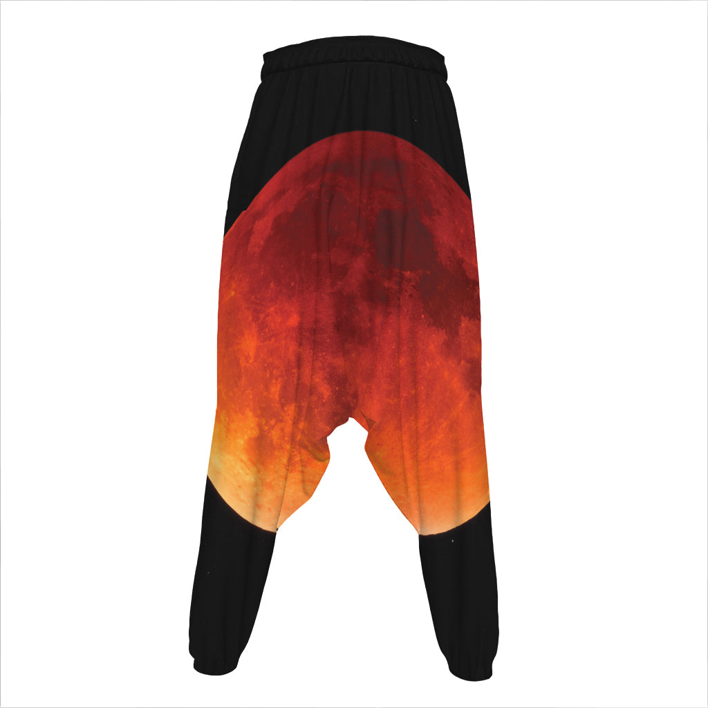 Total Lunar Eclipse Print Hammer Pants
