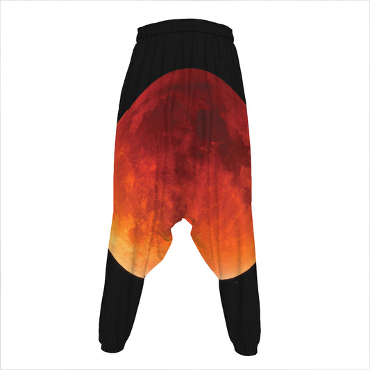 Total Lunar Eclipse Print Hammer Pants
