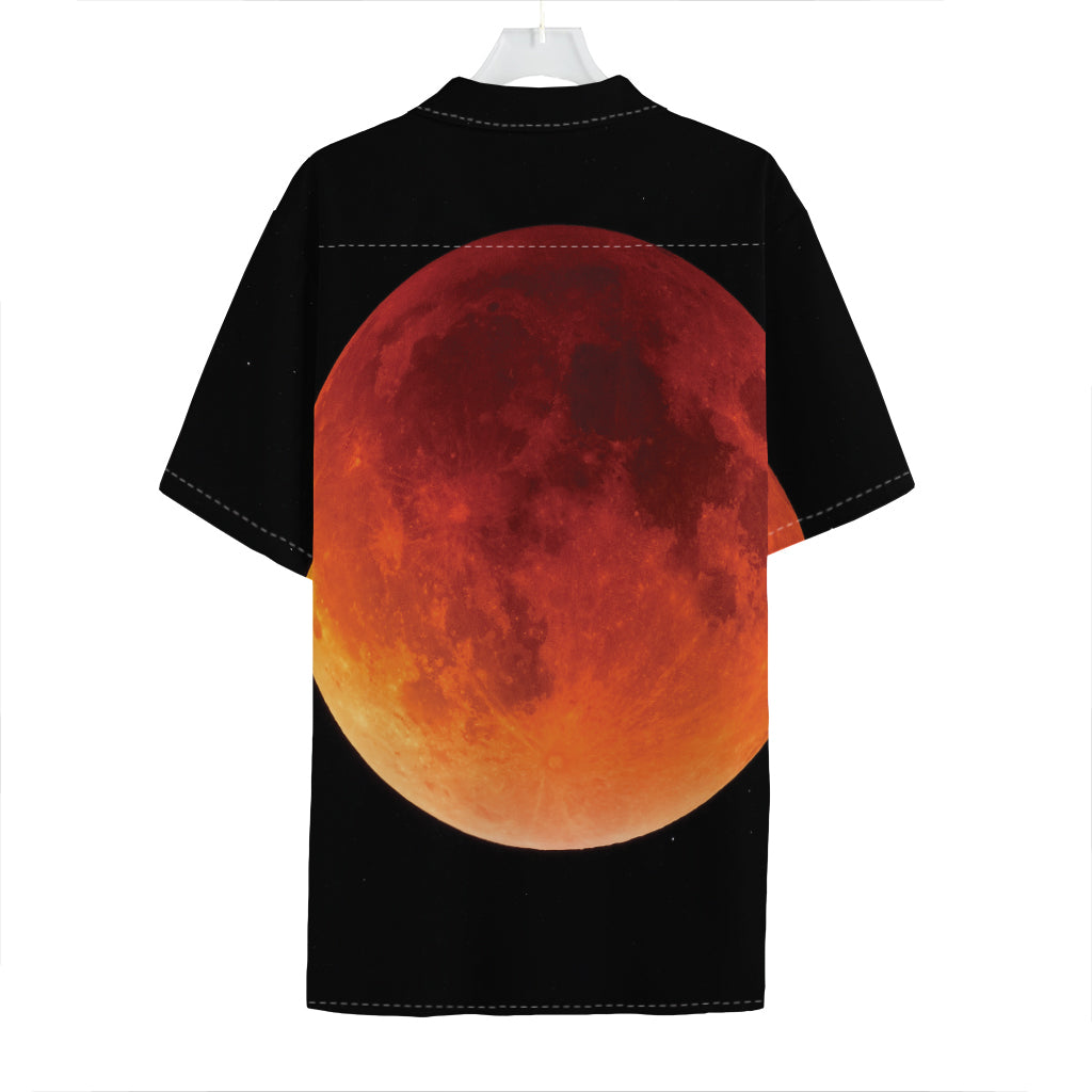 Total Lunar Eclipse Print Hawaiian Shirt