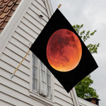 Total Lunar Eclipse Print House Flag