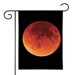 Total Lunar Eclipse Print House Flag