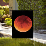 Total Lunar Eclipse Print House Flag