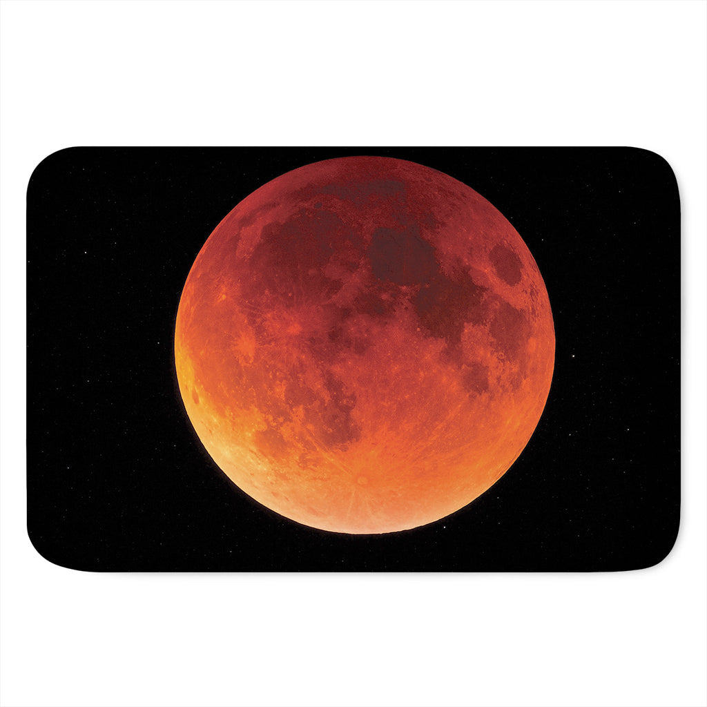 Total Lunar Eclipse Print Indoor Door Mat