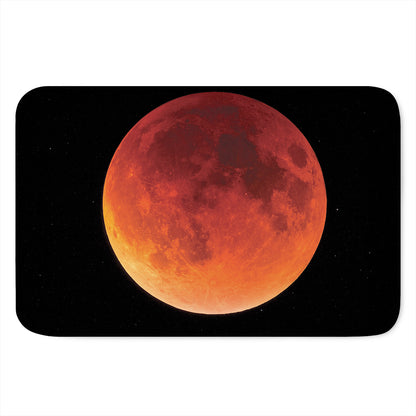 Total Lunar Eclipse Print Indoor Door Mat