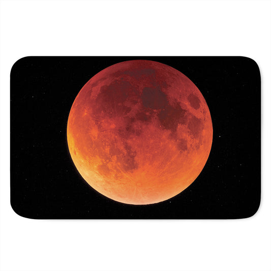 Total Lunar Eclipse Print Indoor Door Mat