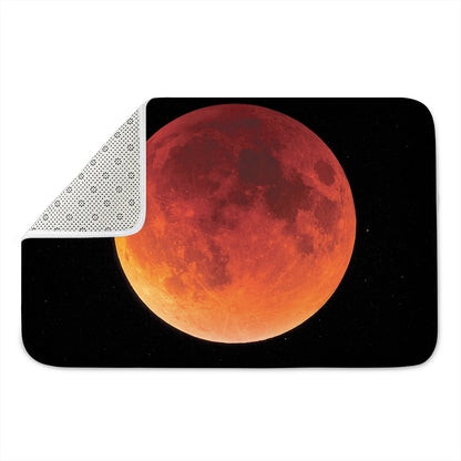 Total Lunar Eclipse Print Indoor Door Mat