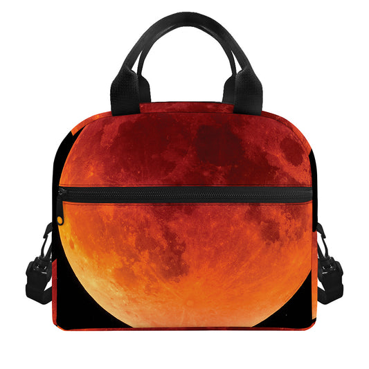 Total Lunar Eclipse Print Insulated Lunch Bag