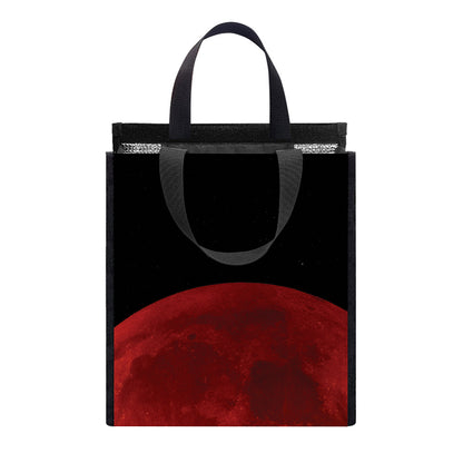 Total Lunar Eclipse Print Insulated Lunch Tote