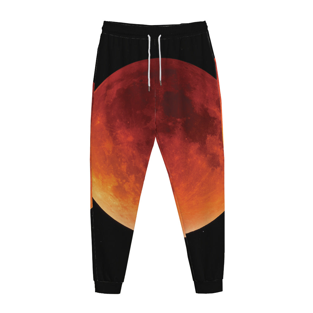 Total Lunar Eclipse Print Jogger Pants