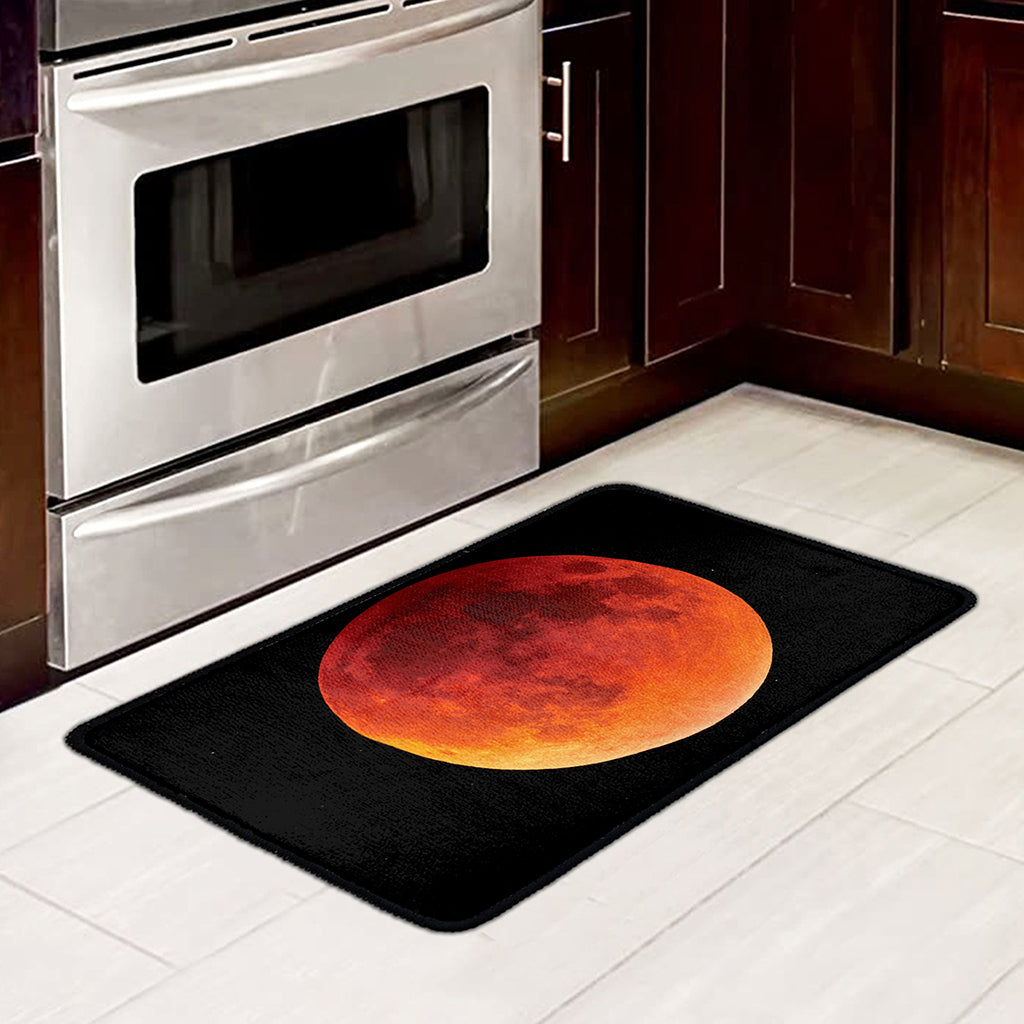 Total Lunar Eclipse Print Kitchen Mat