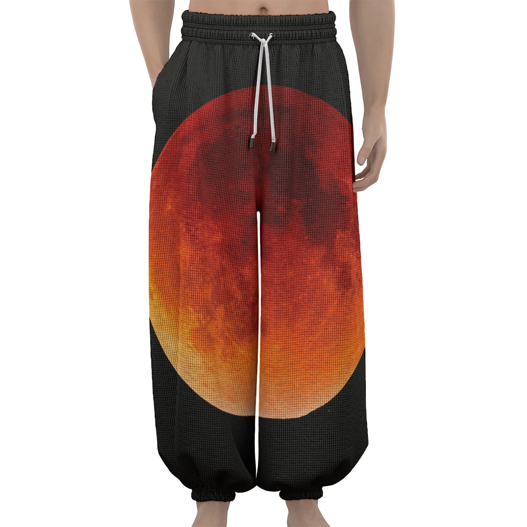 Total Lunar Eclipse Print Lantern Pants