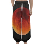 Total Lunar Eclipse Print Lantern Pants