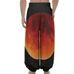 Total Lunar Eclipse Print Lantern Pants