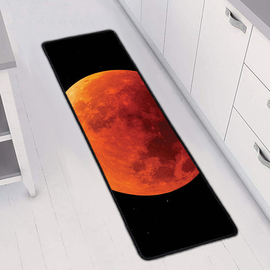 Total Lunar Eclipse Print Long Kitchen Mat