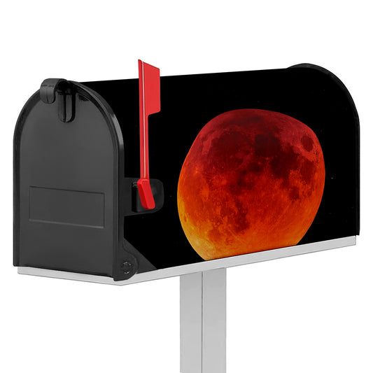 Total Lunar Eclipse Print Mailbox Cover