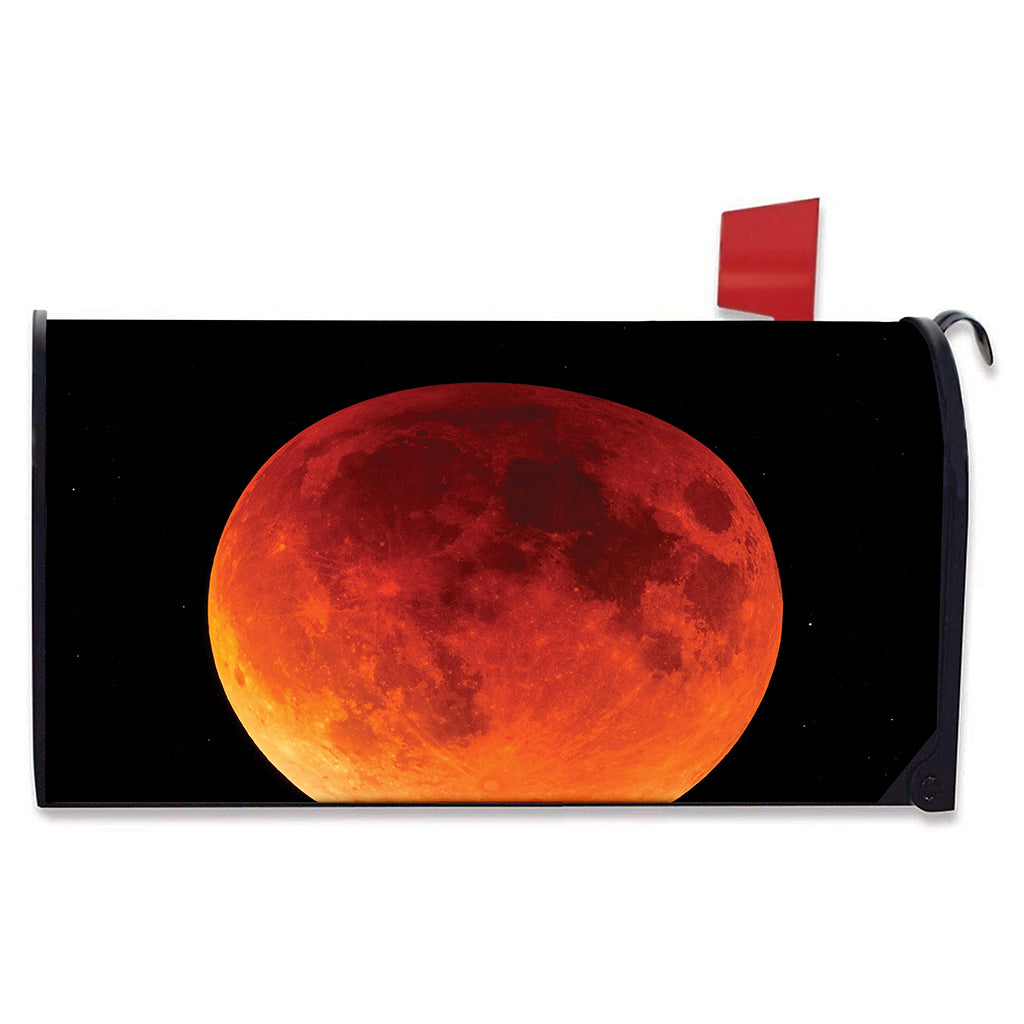 Total Lunar Eclipse Print Mailbox Cover