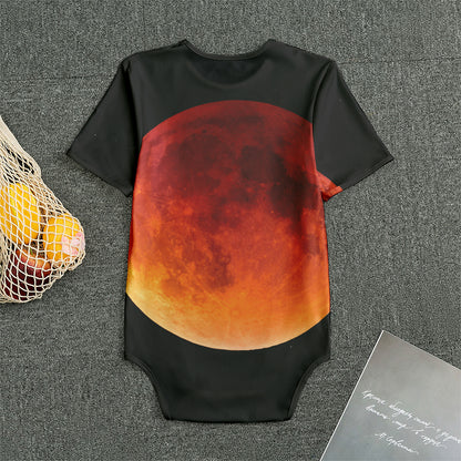 Total Lunar Eclipse Print Men's Bodysuit