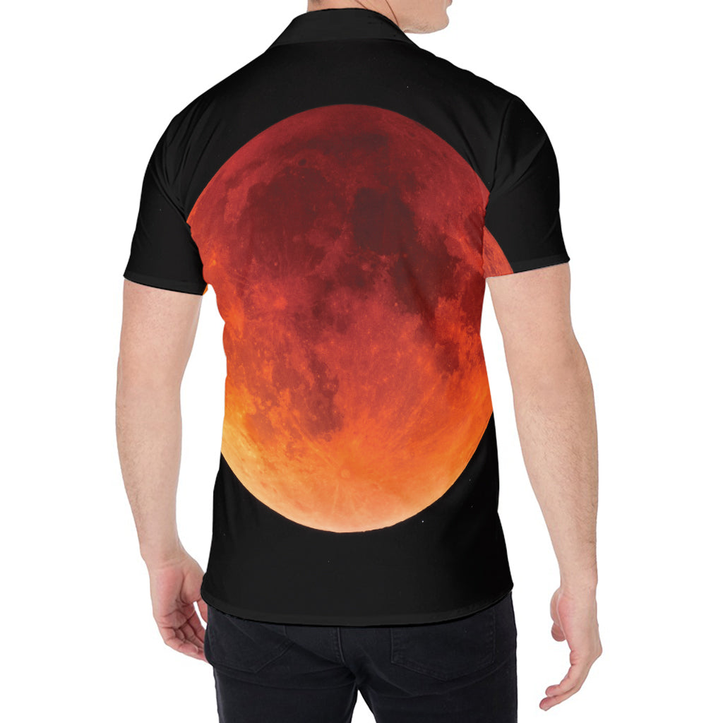 Total Lunar Eclipse Print Men's Shirt