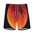 Total Lunar Eclipse Print Men's Athletic Shorts
