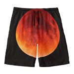 Total Lunar Eclipse Print Men's Swim Trunks