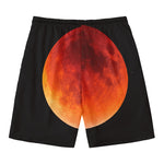 Total Lunar Eclipse Print Men's Swim Trunks