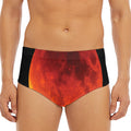 Total Lunar Eclipse Print Men's Triangle Swim Briefs