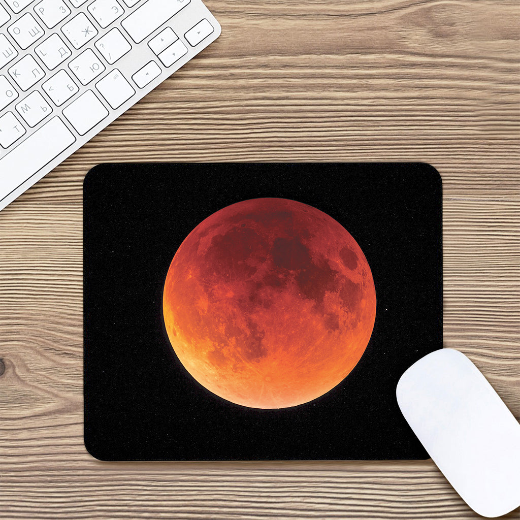 Total Lunar Eclipse Print Mouse Pad