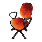 Total Lunar Eclipse Print Office Chair Cover
