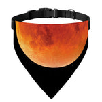 Total Lunar Eclipse Print Over The Collar Dog Bandana