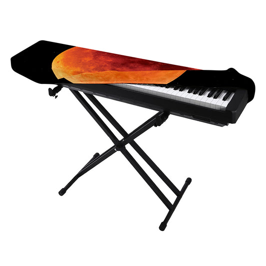Total Lunar Eclipse Print Piano Keyboard Cover