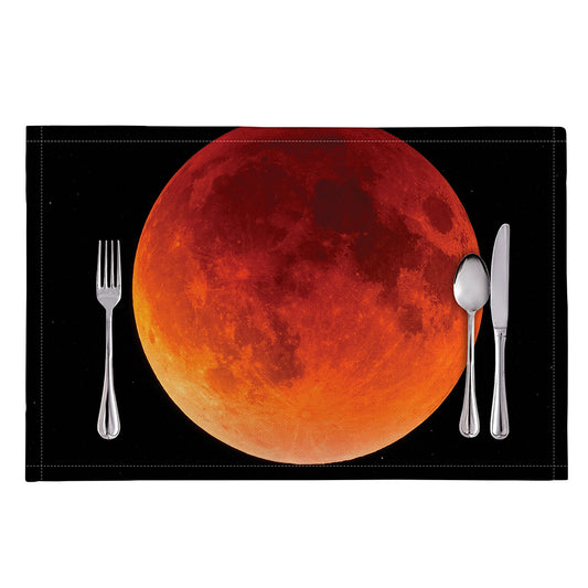 Total Lunar Eclipse Print Placemat