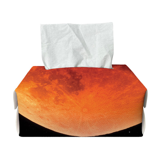 Total Lunar Eclipse Print Rectangle Tissue Box Cover