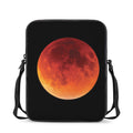 Total Lunar Eclipse Print Rectangular Crossbody Bag