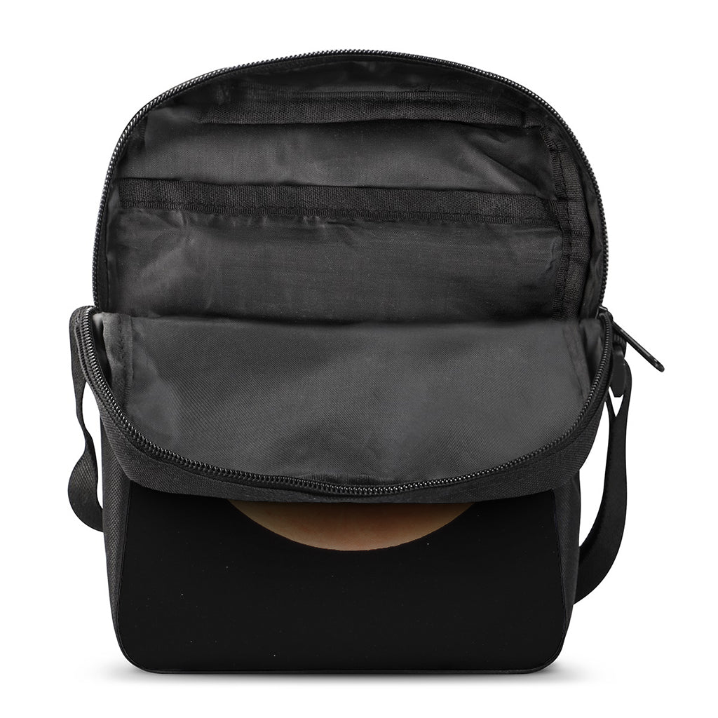 Total Lunar Eclipse Print Rectangular Crossbody Bag