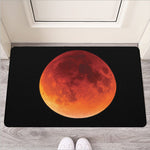 Total Lunar Eclipse Print Rubber Doormat