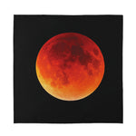 Total Lunar Eclipse Print Silk Bandana