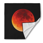 Total Lunar Eclipse Print Silk Bandana