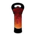Total Lunar Eclipse Print Single Neoprene Wine Tote