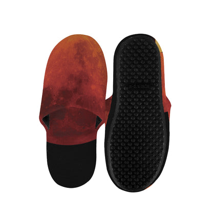Total Lunar Eclipse Print Slippers