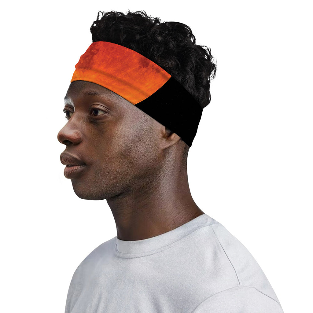Total Lunar Eclipse Print Sports Headband
