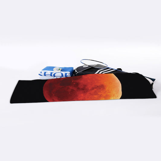 Total Lunar Eclipse Print Sports Towel