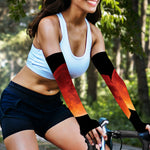 Total Lunar Eclipse Print Sun Protection Arm Sleeves