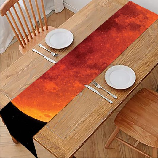 Total Lunar Eclipse Print Table Runner