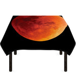 Total Lunar Eclipse Print Tablecloth