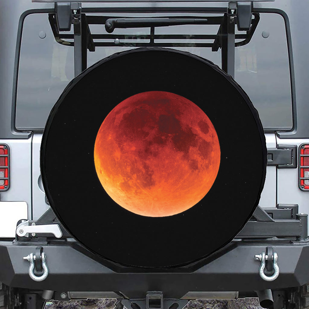Total Lunar Eclipse Print Tire Cover