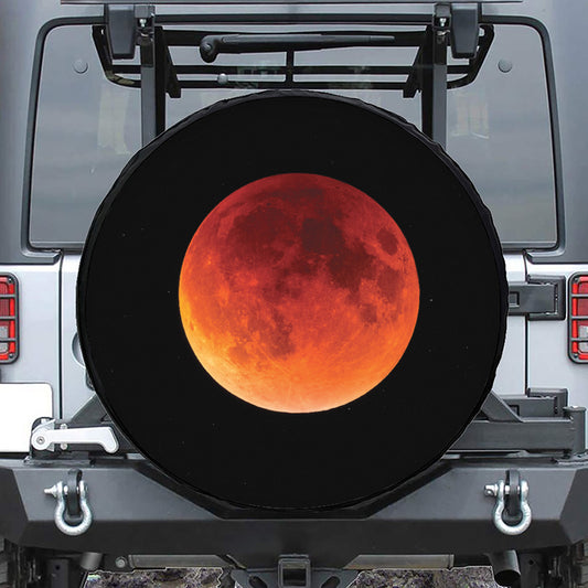 Total Lunar Eclipse Print Tire Cover