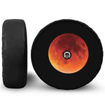 Total Lunar Eclipse Print Tire Cover With Camera Hole