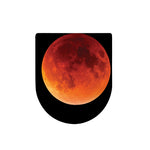 Total Lunar Eclipse Print Toilet Lid Cover