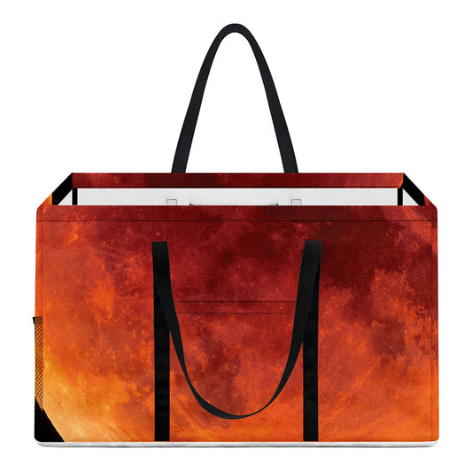 Total Lunar Eclipse Print Utility Tote Bag