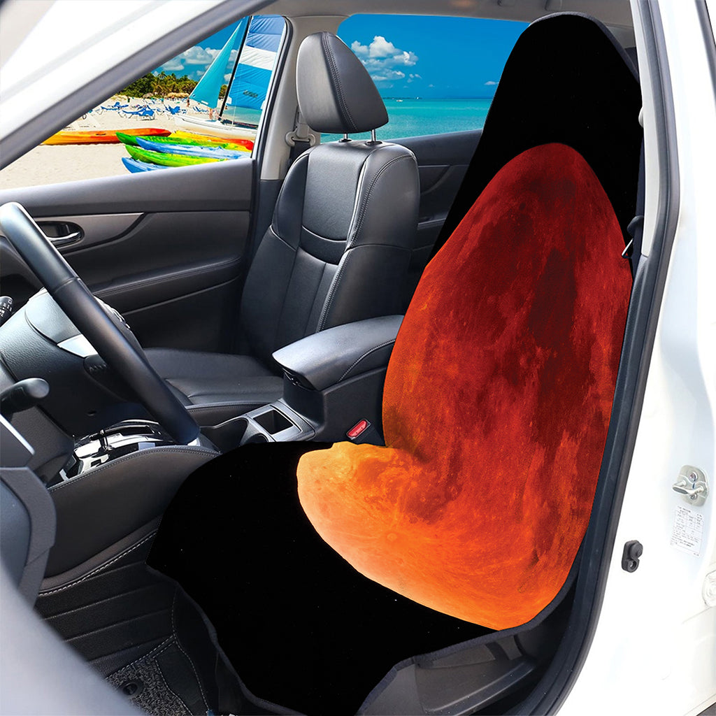 Total Lunar Eclipse Print Waterproof Car Seat Cover